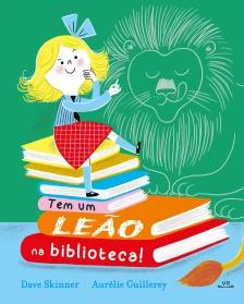Tem um leão na biblioteca!